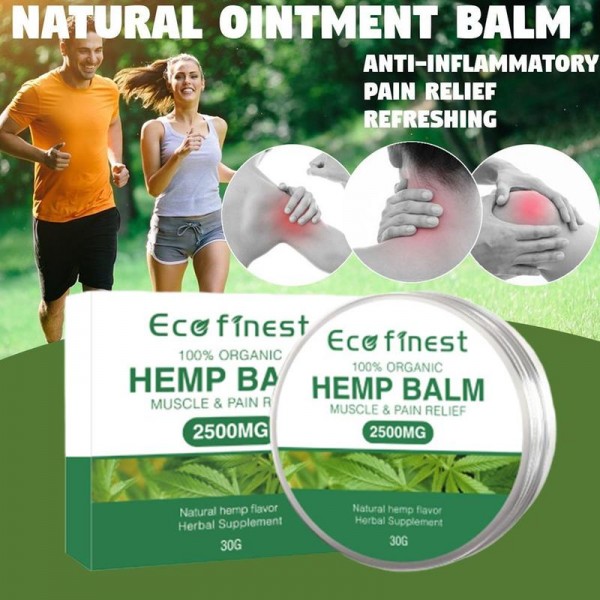 ECO finest Natural CBD Oil Hemp Balm 2500MG free shipping