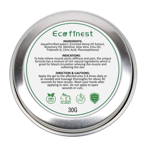 ECO finest Natural CBD Oil Hemp Balm 2500MG free shipping