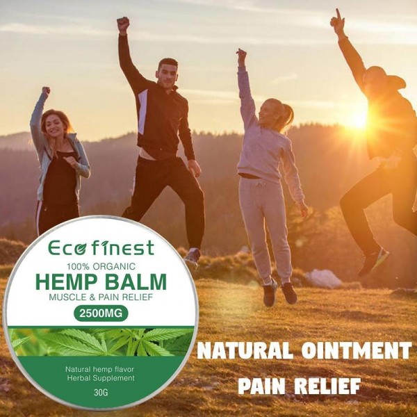 ECO finest Natural CBD Oil Hemp Balm 2500MG free shipping