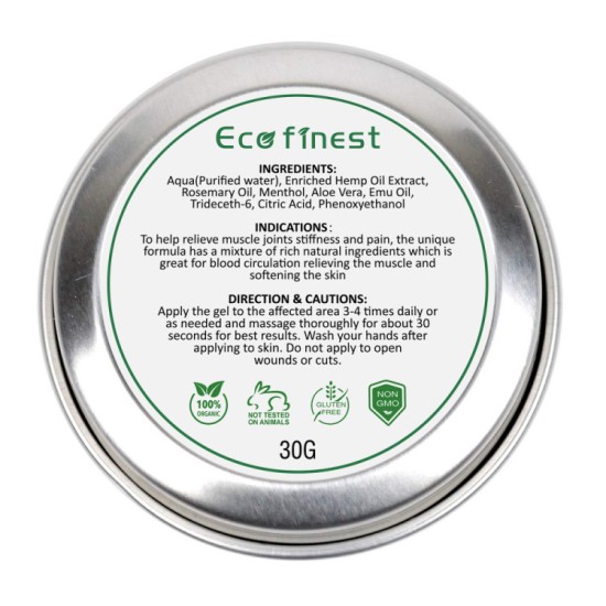 Original ECO finest Natural CBD Oil Hemp Balm 2500MG free shipping