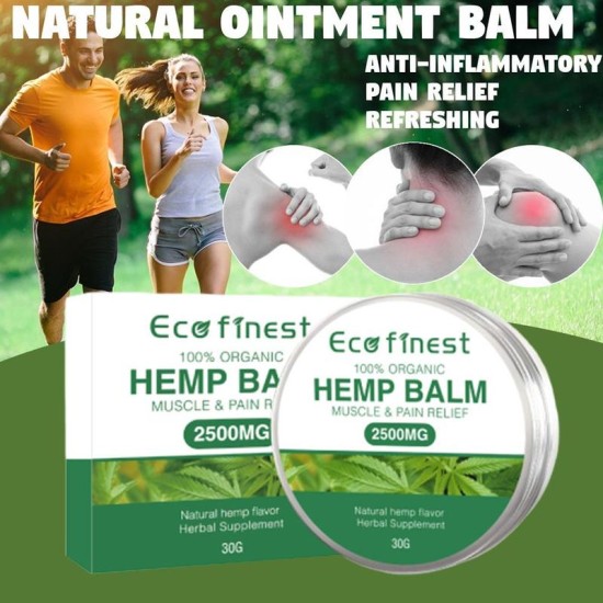 Original ECO finest Natural CBD Oil Hemp Balm 2500MG free shipping