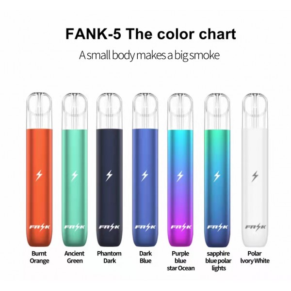 Original FANK-V Pre-filled Vape Pod Battery Device 420mah ( free shipping)