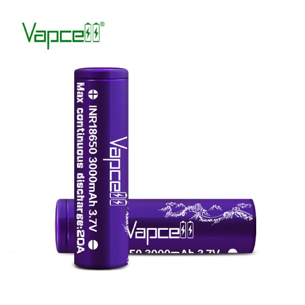 Original Vapcell INR Vape Cell Batteries 18650 3000mah 20A free shipping