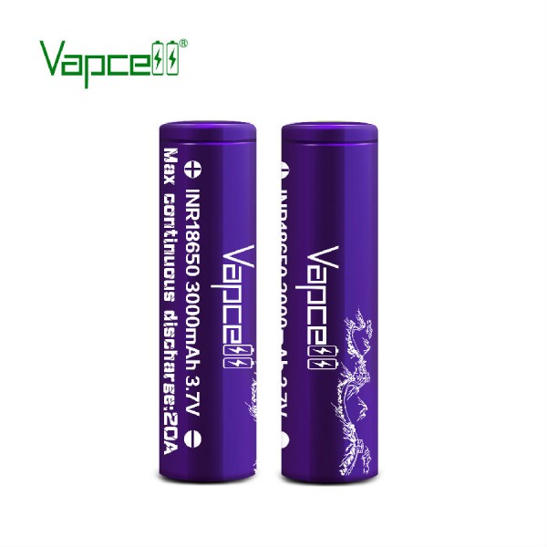 Original Vapcell INR Vape Cell Batteries 18650 3000mah 20A free shipping