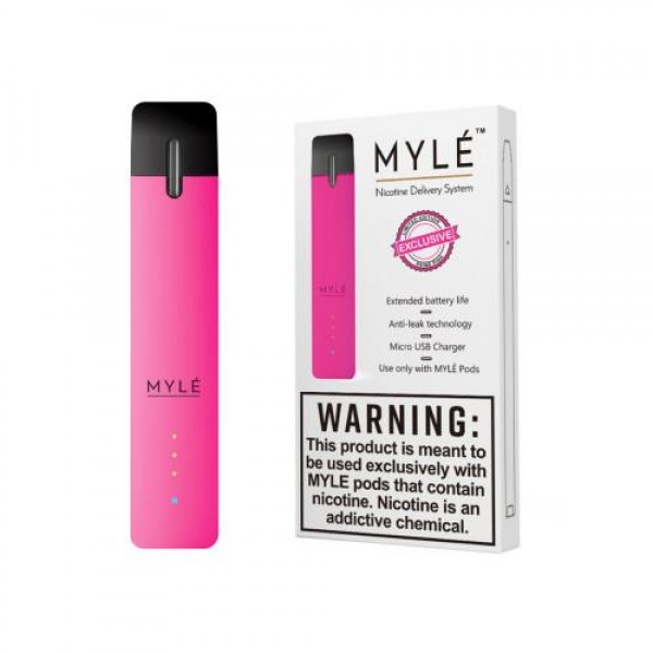 Original MYLE Pod System Delivery System Device Battery Without Pod free shipping