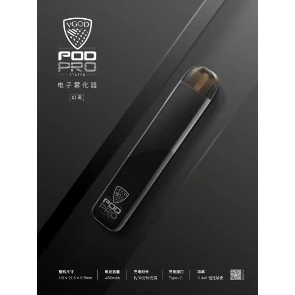 Original VGOD Pod Pro Battery Device 450mAh free shipping