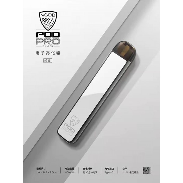 Original VGOD Pod Pro Battery Device 450mAh free shipping