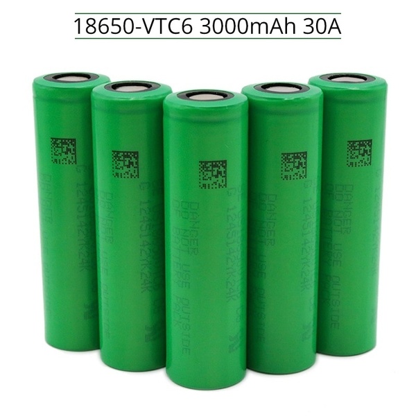 Original SONY US18650 VTC6 Vape Battery Cell 3000mah 30A free shipping