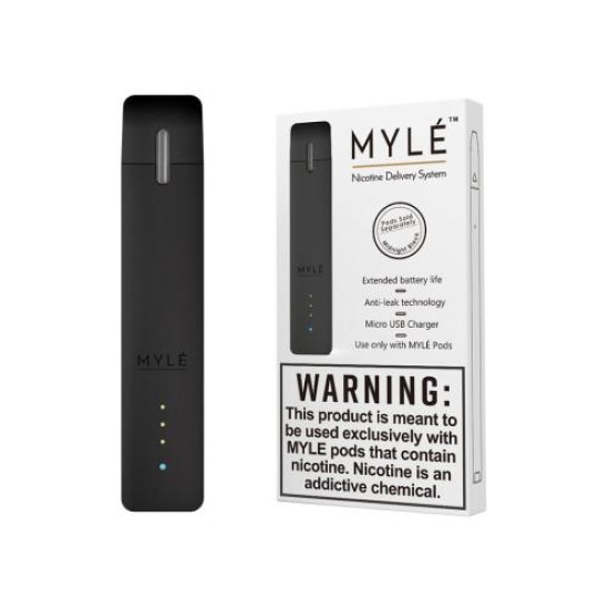 Original MYLE Pod System Delivery System Device Battery Without Pod free shipping