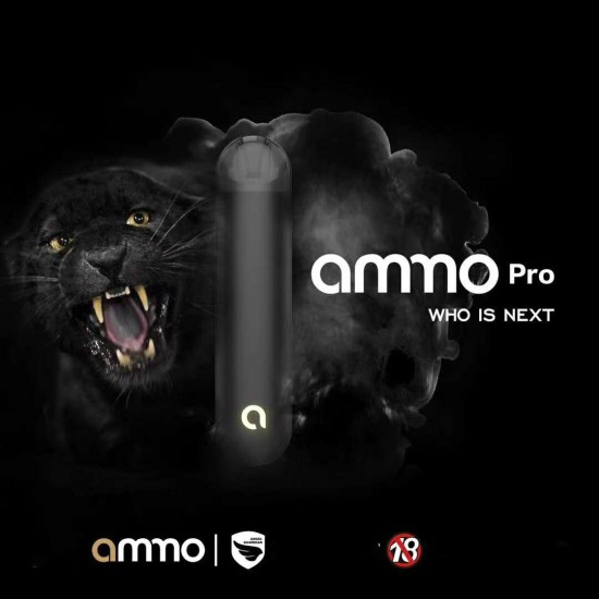 Original Ammo Pro Vape Pre-filled Pod Device Battery 400mAh free shipping