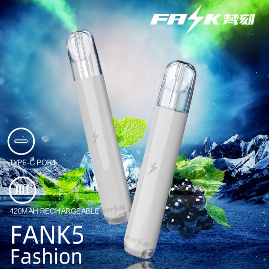 Original FANK-V Fashion Pre-filled Vape Pod Battery Device 420mah ( free shipping)