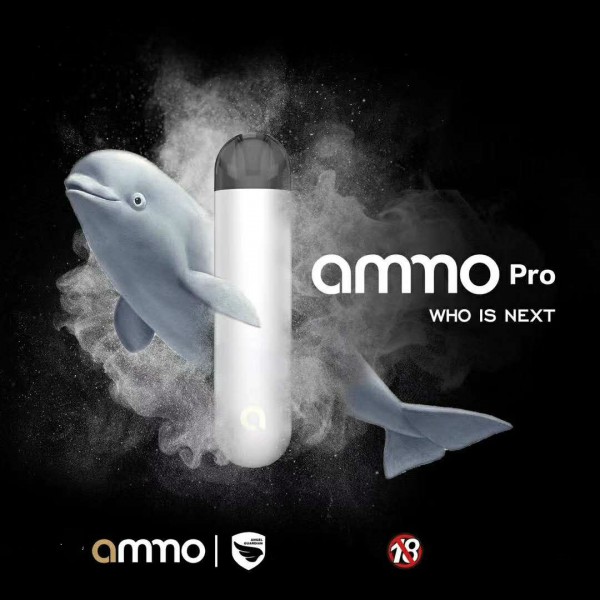 Original Ammo Pro Vape Pre-filled Pod Device Battery 400mAh free shipping