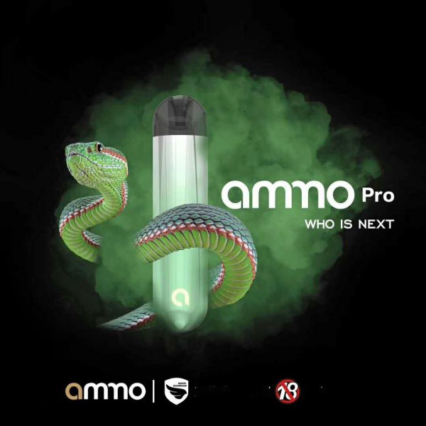 Original Ammo Pro Vape Pre-filled Pod Device Battery 400mAh free shipping