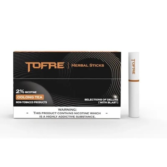 Original TOFRE Herbal Heat Tobacco Sticks E-Herbal Heets 200 PCS/Carton SELECTION OF DELUXE with Blast for IQOS and Lil and Other Heat Not Burn Smokeless Device (free shipping)