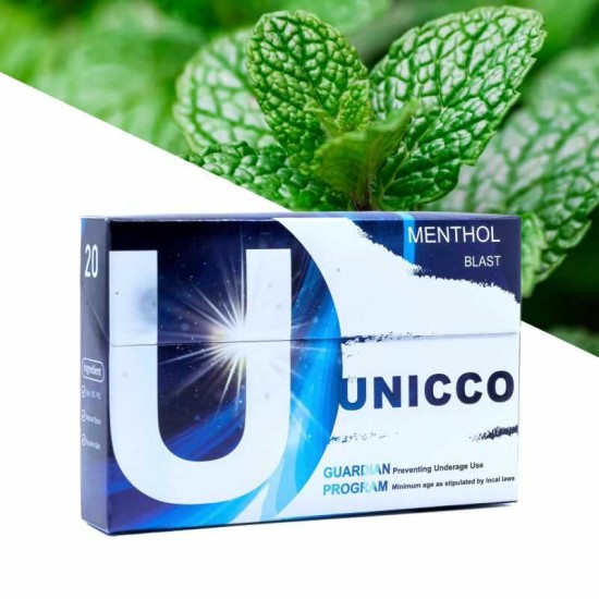 Original Unicco Herbal Heat Sticks E-Herbal Heets 200 PCS/Carton( With Nicotine) for IQOS and Other Heat Not Burn Smokeless Device (Free Shipping)