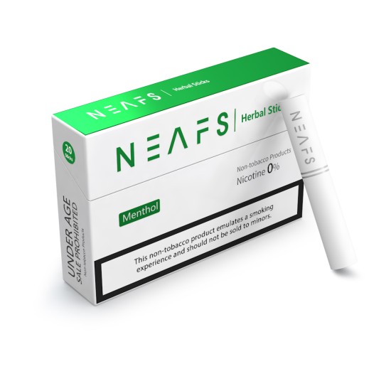 Original NEAFS Heat Sticks E-Herbal Heets Herbal Sticks 200 PCS/Carton for IQOS and Other Heat Not Burn Tobacco Heating Smokeless Device (free shipping)