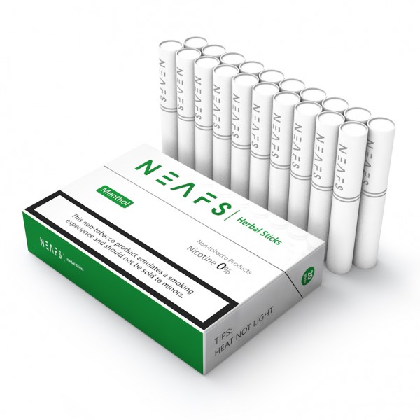 Original NEAFS Heat Sticks E-Herbal Heets Herbal Sticks 200 PCS/Carton for IQOS and Other Heat Not Burn Tobacco Heating Smokeless Device (free shipping)