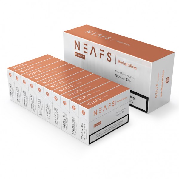 Original NEAFS Heat Sticks E-Herbal Heets Herbal Sticks 200 PCS/Carton for IQOS and Other Heat Not Burn Tobacco Heating Smokeless Device (free shipping)