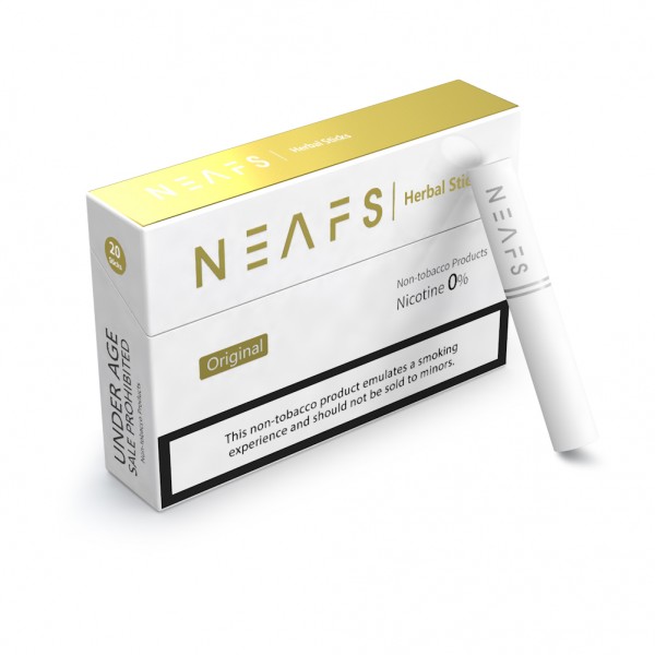 Original NEAFS Heat Sticks E-Herbal Heets Herbal Sticks 200 PCS/Carton for IQOS and Other Heat Not Burn Tobacco Heating Smokeless Device (free shipping)