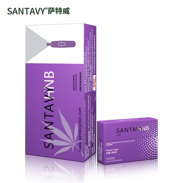 Original Santavy CBD Herbal Heets E-Herbal Tobacco HeatSticks 200 pcs/Carton  for IQOS and Other Heat Not Burn HNB Device Tobacco Heating Smokeless System (Free Shipping)