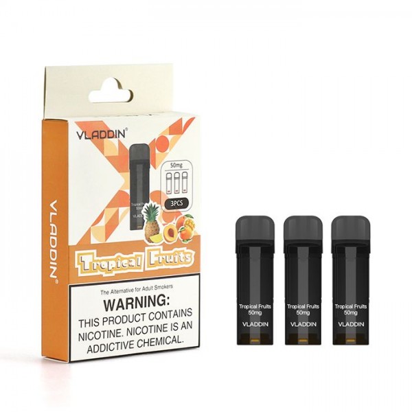 Original VLADDIN X Pre-filled Replaceable Closed Pod Cartridges 3pcs/pack free shipping