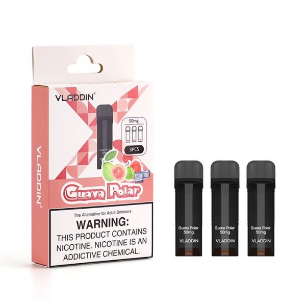 Original VLADDIN X Pre-filled Replaceable Closed Pod Cartridges 3pcs/pack free shipping