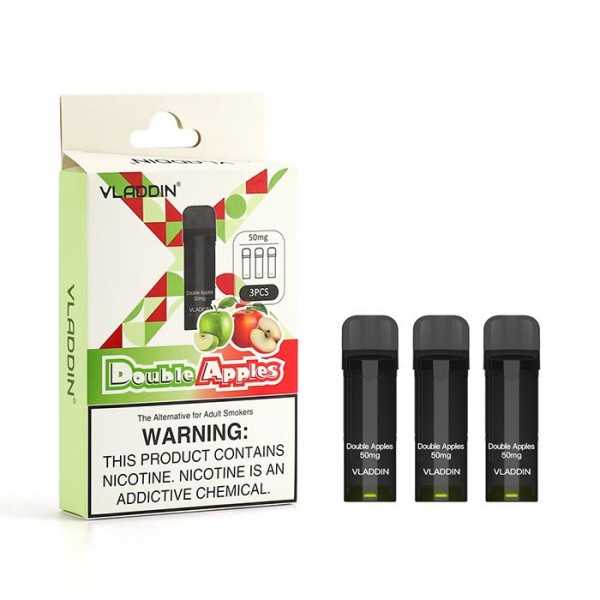 Original VLADDIN X Pre-filled Replaceable Closed Pod Cartridges 3pcs/pack free shipping