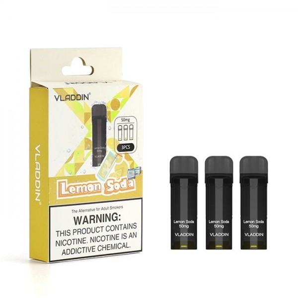 Original VLADDIN X Pre-filled Replaceable Closed Pod Cartridges 3pcs/pack free shipping