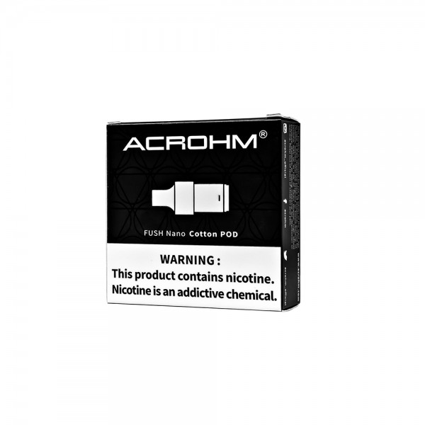 Acrohm Fush Nano Cartridge Pod 1.5ml 2pcs/pack free shipping