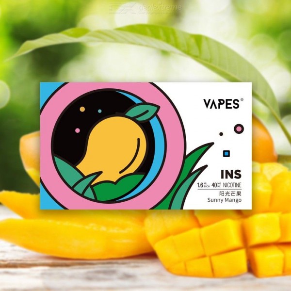 Vapes INS Replacement Pre-filled Pod Cartridge 3pcs free shipping