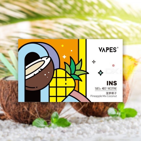 Vapes INS Replacement Pre-filled Pod Cartridge 3pcs free shipping