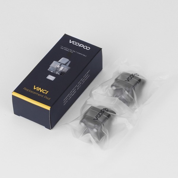 Original VOOPOO VINCI 2 Replacement Vape Empty Pod Cartridge 2pcs free shipping