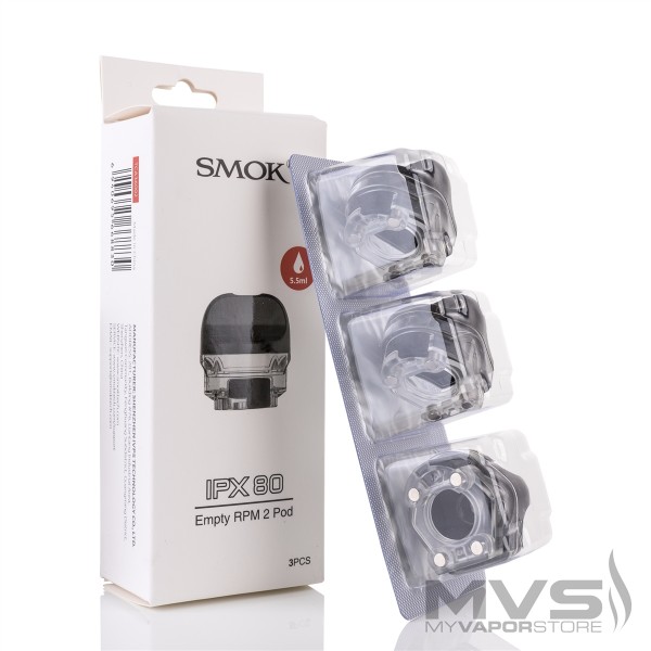 SMOK IPX 80 Empty Pod Cartridge free shipping