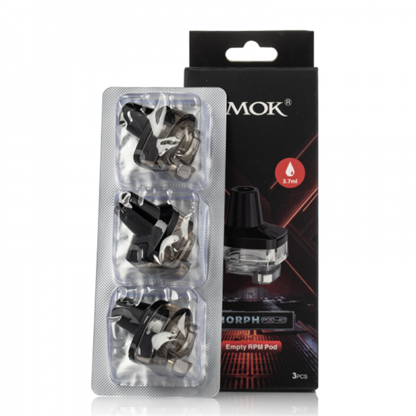 SMOK Morph Pod-40 Empty Replacement Vape RPM Pod Cartridge 3pcs free shipping