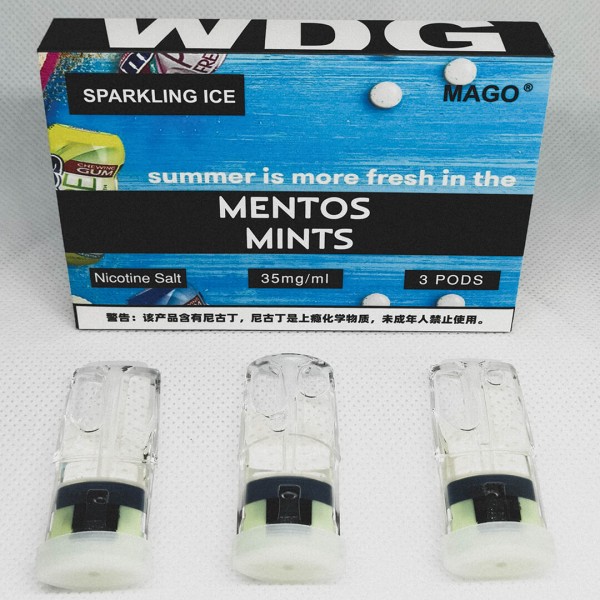 Original Wdg Pre-filled Vape Pod Cartridges 3pcs free shipping