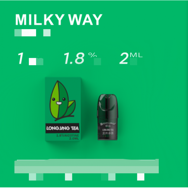 Original Dovpo Milky Way Pre-filled Replaceable Closed Vape Pod Cartridge 1 pcs 2.5ml free shipping