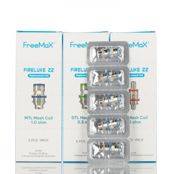 Original Freemax Fireluke 22 Replacement Mesh Coil 5pcs free shipping