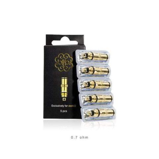 Original Dotmod DOTAIO Vape Replacement Coils 5 pcs free shipping