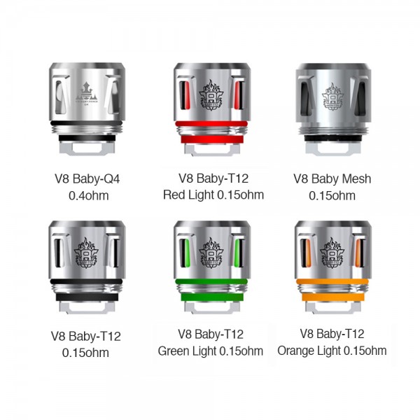 SMOK V8 Baby Replacement Coil 5pcs free shipping