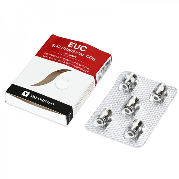 Vaporesso EUC CCELL Replacement Coils for Estoc/Target/ORC/Gemini/VM Series 5pcs free shipping