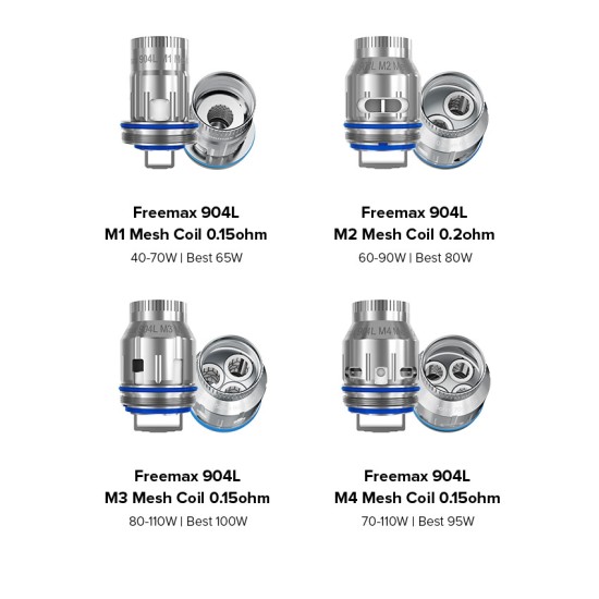 Original Freemax 904L M Vape Mesh Coil 3pcs/pack for M Pro/Maxus 200W free shipping