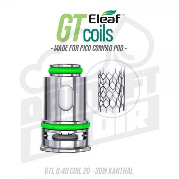 Eleaf GTL Coil for Pico Compaq/iJust AIO/Glass Pen free shipping