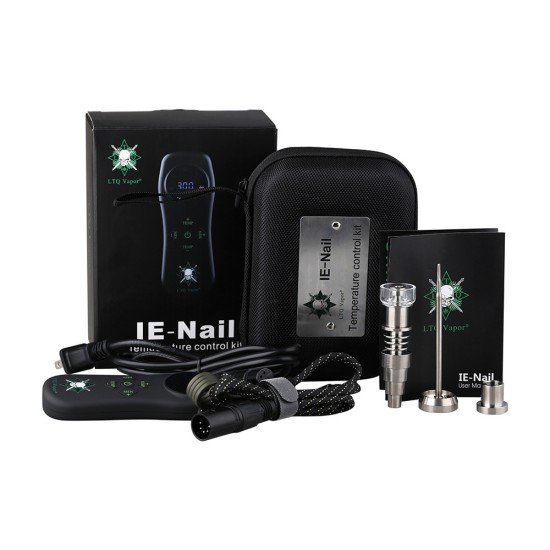 Original LTQ Vapor IE-Nail Wax Dry Herb Temperature Control Kit With US UK Optional (free shipping)