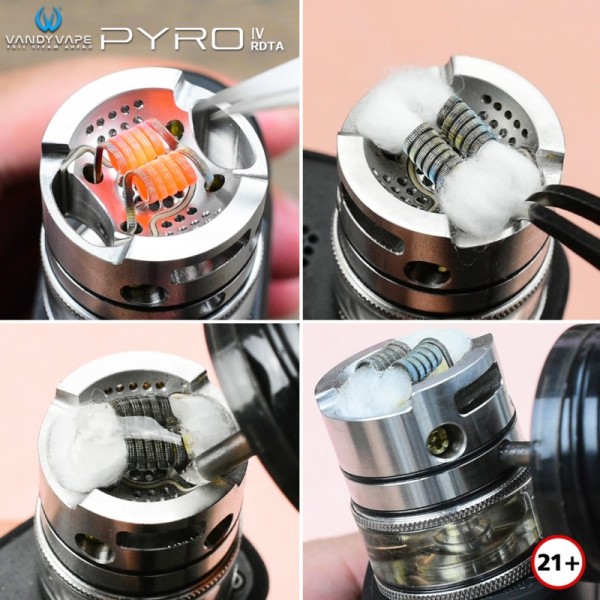 Original Vandy Vape PYRO V4 RDTA free shipping