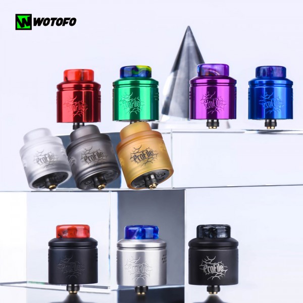 Original Wotofo Profile Mesh BF 24mm RDA Atomizer free shipping