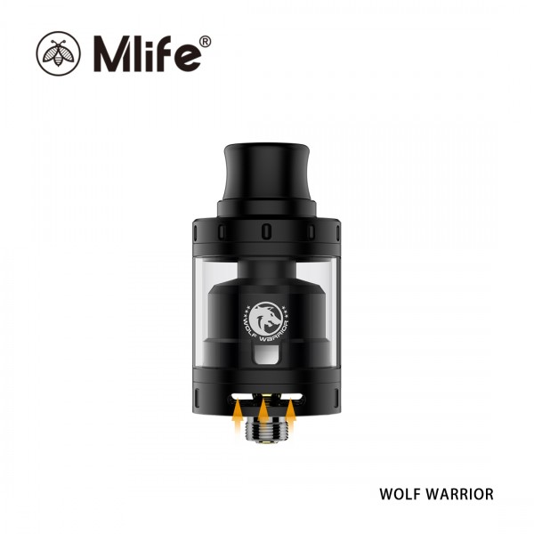 Original Mlife Wolf Warriors Mini RTA Tank 2ML free shipping