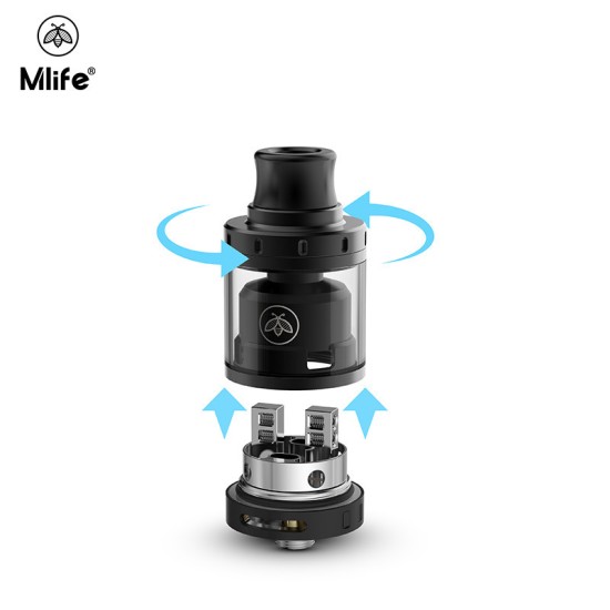 Original Mlife Wolf Warriors Mini RTA Tank 2ML free shipping