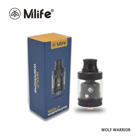 Original Mlife Wolf Warriors Mini RTA Tank 2ML free shipping