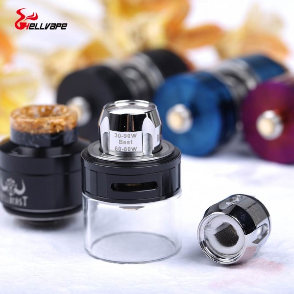 Original HELLVAPE Hellbeast Hybrid Sub ohm Tank 24mm free shipping