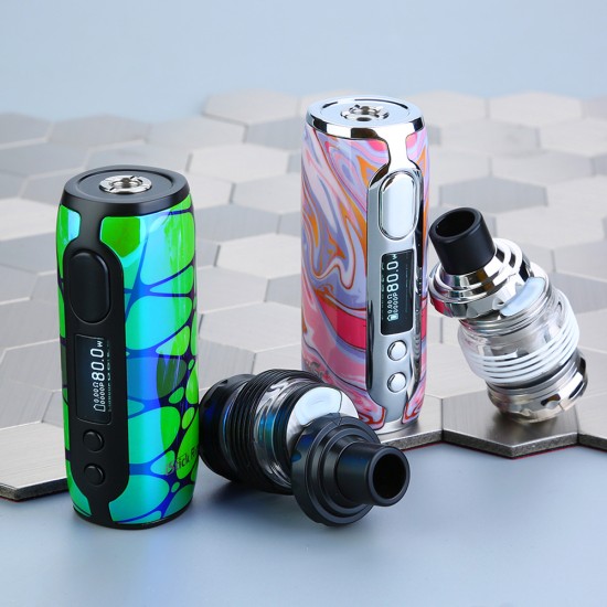 Original 80W Eleaf  iStick Rim Kit with Melo 5 Atomizer 3000mAh free shipping